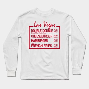 Las Vegas Burger Long Sleeve T-Shirt